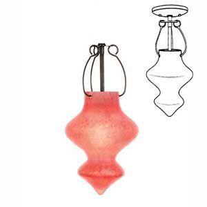 Odalisque Shallow Drop by CX Design - Starlight Lighting USA and Canada